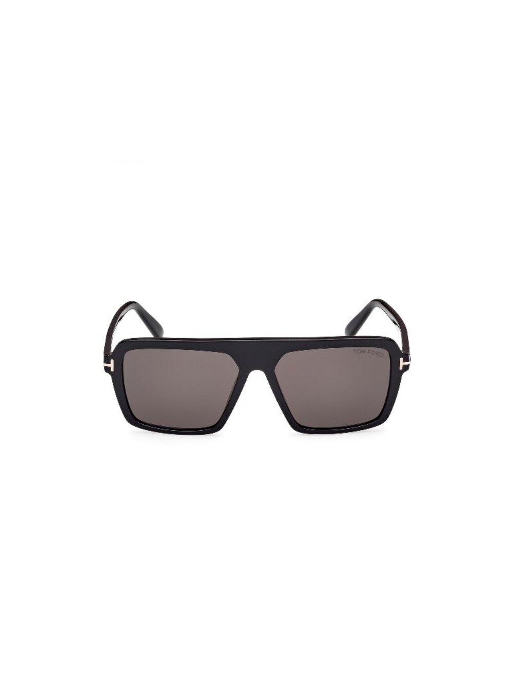 New Tom Ford Men's Sunglasses Black Aviator Grey Lens Injected Frame FT1176 01A